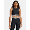 Dámske tielko Under Armour HeatGear Rib Tank Čierna XS Dámske tielko Under Armour HeatGear Rib Tank Čierna XS