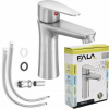 Stojanková umývadlová batéria Fala Steely, strieborná Stojanková umývadlová batéria Fala Steely, strieborná