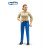 Bruder 60408 Bworld Žena modré kalhoty Bruder 60408 Bworld Žena modré kalhoty