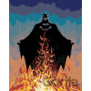 Zuty Maľovanie podľa čísel Batman a plamene Zuty Maľovanie podľa čísel Batman a plamene
