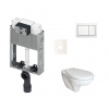 Cenovo zvýhodnený závesný WC set TECE na zamurovanie + WC Ceramia S-Line Pro KMPLVIDIMAT Cenovo zvýhodnený závesný WC set TECE na zamurovanie + WC Ceramia S-Line Pro KMPLVIDIMAT