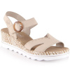 Comfortable wedge sandals Rieker W RKR595, beige (186242) Black 40 Comfortable wedge sandals Rieker W RKR595, beige (186242) Black 40