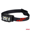 AMIO Čelová LED lampa 2xXPG+10SMD 1800mAh SUPER BRIGHT (BATT), 04668 AMIO Čelová LED lampa 2xXPG+10SMD 1800mAh SUPER BRIGHT (BATT), 04668
