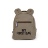Childhome Detský batoh My First Bag Canvas Khaki Childhome Detský batoh My First Bag Canvas Khaki