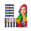 Hrebeň s farebnými kriedami na vlasy 10 farieb Hrebeň s farebnými kriedami na vlasy 10 farieb