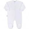 New Baby Dojčenský overal Classic biely New Baby Dojčenský overal Classic biely