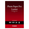 Canon Photo Paper Pro Luster, LU-101, fotopapier, lesklý, 6211B006, biely, A4, 260 g/m2, 20 ks, atramentový Canon Photo Paper Pro Luster, LU-101, fotopapier, lesklý, 6211B006, biely, A4, 260 g/m2, 20 ks, atramentový