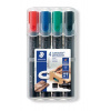 Permanentný popisovač, sada, zrezaný hrot, STAEDTLER Permanentný popisovač, sada, zrezaný hrot, STAEDTLER