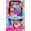 Bábika Barbie Mattel Brooklyn Morská panna Zmena farby HRP98 Bábika Barbie Mattel Brooklyn Morská panna Zmena farby HRP98