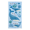 Little Dutch Plážová osuška 120 x 60 cm Ocean World Blue Little Dutch Plážová osuška 120 x 60 cm Ocean World Blue