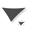 Shadow Comfort Slnečný Trojuholník nepravidelný SHADOW 4 x 4,5 x 5 m - 300g Farba: Carbon čierna Shadow Comfort Slnečný Trojuholník nepravidelný SHADOW 4 x 4,5 x 5 m - 300g Farba: Carbon čierna