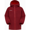 MAMMUT Ultimate Comfort SO Hooded Jacket Kids dark mammut red - 104 MAMMUT Ultimate Comfort SO Hooded Jacket Kids dark mammut red - 104
