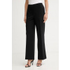 Calvin Klein nohavice rovné dámske LV044F648G čierna S Calvin Klein nohavice rovné dámske LV044F648G čierna S