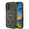 Guess 4G Ring Classic Logo MagSafe GUHMP16SG4GFRW iPhone 16 hnedý Guess 4G Ring Classic Logo MagSafe GUHMP16SG4GFRW iPhone 16 hnedý