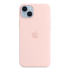 Apple iPhone 14 Plus Silicone Case with MagSafe-Chalk Pink Apple iPhone 14 Plus Silicone Case with MagSafe-Chalk Pink