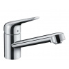 Hansgrohe Focus M42 Drezová batéria M4221-H100 CoolStart Eco, chróm 71809000-HG Hansgrohe Focus M42 Drezová batéria M4221-H100 CoolStart Eco, chróm 71809000-HG
