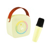 Kiddoboo Bluetooth Karaoke set mikrofón a reproduktor (žltý) Kiddoboo Bluetooth Karaoke set mikrofón a reproduktor (žltý)