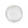 BANQUET Talíř porcelánový hluboký CHARME 22 x 22 cm BANQUET Talíř porcelánový hluboký CHARME 22 x 22 cm