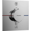 HANSGROHE ShowerSelect Comfort E termostat pod omietku pre 2 spotrebiče, chróm, 15572000 HANSGROHE ShowerSelect Comfort E termostat pod omietku pre 2 spotrebiče, chróm, 15572000