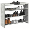 zahrada-XL Regál na topánky betónovosivý 80x25x62 cm spracované drevo 859917 zahrada-XL Regál na topánky betónovosivý 80x25x62 cm spracované drevo 859917