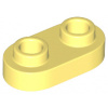 35480 Bright Light Yellow Plate, Round 1 x 2 with Open Studs (Světle žlutá deska, kulatá 1 x 2 s otevřenými kolíky) 35480 Bright Light Yellow Plate, Round 1 x 2 with Open Studs (Světle žlutá deska, kulatá 1 x 2 s otevřenými kolíky)
