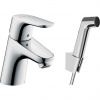 Hansgrohe Focus Umývadlová batéria s ručnou sprchou Bidette 31926000 Hansgrohe Focus Umývadlová batéria s ručnou sprchou Bidette 31926000