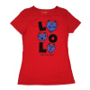 Little Miss Print T Shirt Ladies Giggles 10 (S) Little Miss Print T Shirt Ladies Giggles 10 (S)