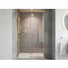 Gelco LUXOR GOLD MATT sprchové dvere 1300mm, číre sklo GU1213G Gelco LUXOR GOLD MATT sprchové dvere 1300mm, číre sklo GU1213G