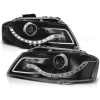 Audi A3 8P 03-08 - predné čierna svetlá s LED svietením Audi A3 8P 03-08 - predné čierna svetlá s LED svietením