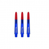 Winmau Násadky Vecta - medium - blue red Winmau Násadky Vecta - medium - blue red