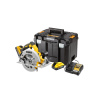DEWALT Akumulátorová kotúčová píla 18 V bez batérie 184 mm (2 x 5,0 Ah Power Stack batéria + nabíjačka + TSTAK) DEWALT Akumulátorová kotúčová píla 18 V bez batérie 184 mm (2 x 5,0 Ah Power Stack batéria + nabíjačka + TSTAK)