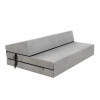 FDM Skládací matrace a pohovka SUZI COMFORT TRINITY 121 cm šedá FDM Skládací matrace a pohovka SUZI COMFORT TRINITY 121 cm šedá