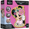 TREFL Wood Craft Junior puzzle Vo svete Minnie Mouse 50 dielikov TREFL Wood Craft Junior puzzle Vo svete Minnie Mouse 50 dielikov