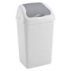 Heidrun Odpadkový kôš Heidrun - výklopný, biely, 18 l Heidrun Odpadkový kôš Heidrun - výklopný, biely, 18 l