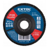 Extol Premium Kotúč lamelový šikmý korundový, P120, 115mm, diera 22,2mm Extol Premium Kotúč lamelový šikmý korundový, P120, 115mm, diera 22,2mm