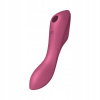 Satisfyer Curvy Trinity 3 stimulátor klitorisu s vibráciami - Červený Satisfyer Curvy Trinity 3 stimulátor klitorisu s vibráciami - Červený