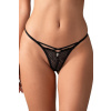 Obsessive Sexy tanga Iliosa Čierna 2XL/3XL Obsessive Sexy tanga Iliosa Čierna 2XL/3XL