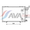 AVA Clever Choice Kondenzátor klimatizácie FD5615D AVA Clever Choice Kondenzátor klimatizácie FD5615D