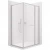 CERANO - Sprchovací kút Versaro L/P - 6 mm - chróm, transparentné sklo - 130x90 cm - zasúvací CERANO - Sprchovací kút Versaro L/P - 6 mm - chróm, transparentné sklo - 130x90 cm - zasúvací