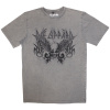 Tričko Def Leppard - Tribal Skull, Unisex,Šedá,XXL Tričko Def Leppard - Tribal Skull, Unisex,Šedá,XXL