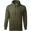 Malfini Cape Pánska mikina 413 military XXL Malfini Cape Pánska mikina 413 military XXL