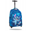 Školská taška Jack na kolieskach Stitch Blue Školská taška Jack na kolieskach Stitch Blue