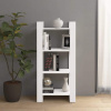 vidaXL Knižnica/deliaca stena biela 60x35x125 cm masívne drevo vidaXL Knižnica/deliaca stena biela 60x35x125 cm masívne drevo