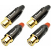 RCA CINCH ZÁSUVKY SAMICE NAKAMICHI OFC 4ks RCA CINCH ZÁSUVKY SAMICE NAKAMICHI OFC 4ks
