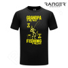 Pánske tričko RANGER® - motív Rybárčenie 11 Žltá 3XL Pánske tričko RANGER® - motív Rybárčenie 11 Žltá 3XL
