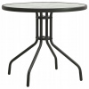 Záhradný stôl, stolík - Vidaxl Bistro Table, Anthracite, Ø80x71 cm, oceľ (Vidaxl Bistro Table, Anthracite, Ø80x71 cm, oceľ) Záhradný stôl, stolík - Vidaxl Bistro Table, Anthracite, Ø80x71 cm, oceľ (Vidaxl Bistro Table, Anthracite, Ø80x71 cm, oceľ)