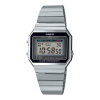 Unisex hodinky Casio A700WE-1AEF Striebristý Unisex hodinky Casio A700WE-1AEF Striebristý
