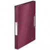 Leitz Style Jumbo A4 doska s gumičkou granátovo červená 30 mm Leitz Style Jumbo A4 doska s gumičkou granátovo červená 30 mm
