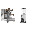 Lelit Bianca PL162T V3, 40th Anniversary Limited Edition + Eureka Atom Specialty 75, white Lelit Bianca PL162T V3, 40th Anniversary Limited Edition + Eureka Atom Specialty 75, white