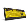 CONNECT IT FOR HEALTH CONTRAST klávesnice s velkým fontem, USB, CZ + SK verze, ŽLUTÁ/ČERNÁ CKB-4400-CS Connect IT CONNECT IT FOR HEALTH CONTRAST klávesnice s velkým fontem, USB, CZ + SK verze, ŽLUTÁ/ČERNÁ CKB-4400-CS Connect IT